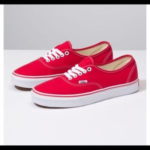 Red Vans